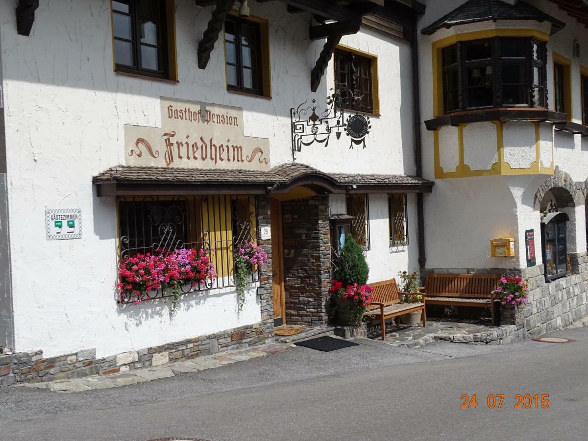 Hotel Garni Friedheim Sankt Anton am Arlberg Exteriér fotografie